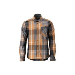 Chemise Flanelle Carreaux Brun Noisette - Travaux En Hauteur | Mascot