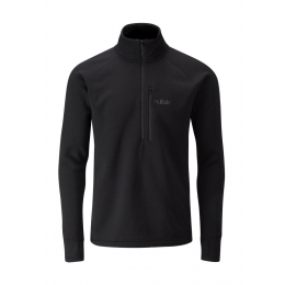 Polaire 1/2 Zip Power Stretch Pro Pull On Black